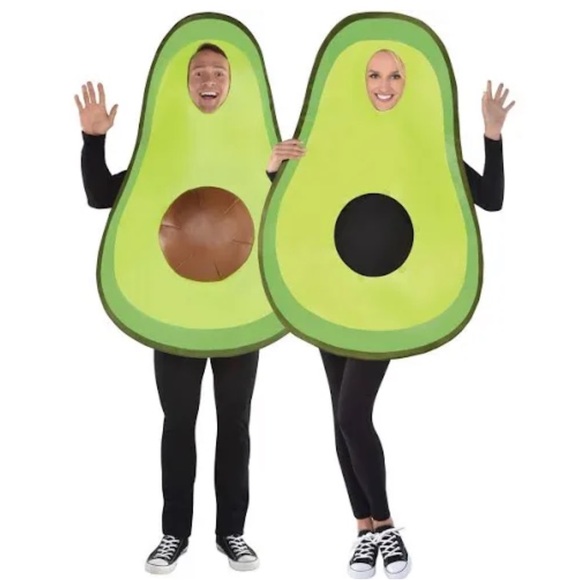 🥑AVOCADO🥑 2PC(Tunic & Removable pit) ADULT COSTUME SIZE STANDARD 🌟NWT🌟 - Picture 1 of 10